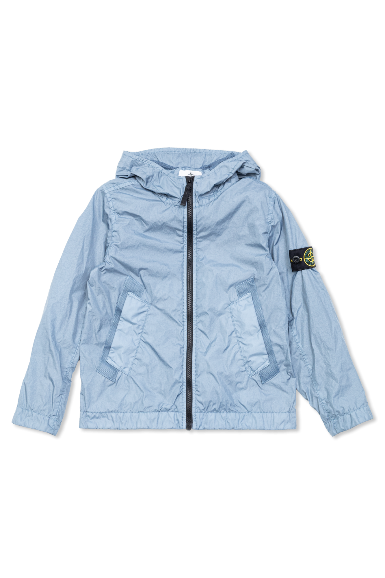 Stone Island Junior Lightweight jacket with logo patch | Kids's